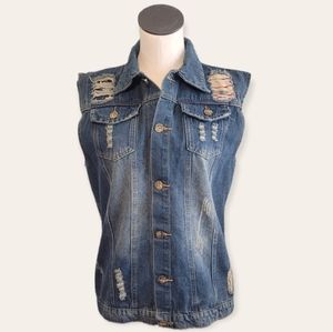 Funky Denim Vest